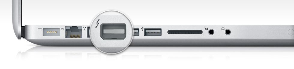 Thunderbolt現配備于全新 MacBook Air、MacBook Pro、iMac 和 Mac mini 之上