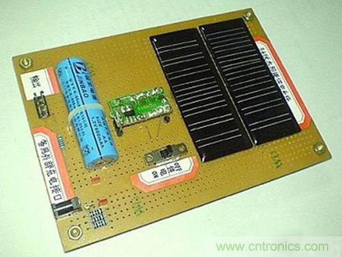 微型太陽能供電板DIY，給手電筒收音機供電