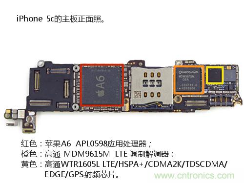 內部能否出“彩”？“五彩機身”iPhone 5C拆解揭秘