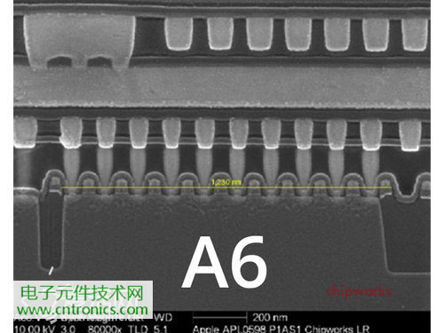 iPhone 5S芯片級拆解，顯微鏡下的A7處理器揭秘