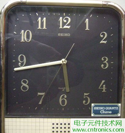 拆個老古董，日本精工石英電子掛鐘拆解