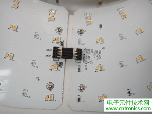 高端大氣上檔次！智能遙控調光LED吸頂燈拆解