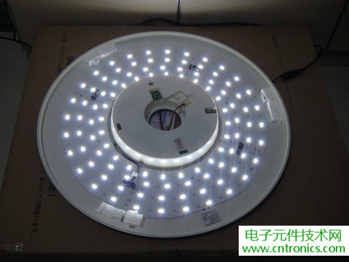 高端大氣上檔次！智能遙控調光LED吸頂燈拆解