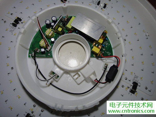 高端大氣上檔次！智能遙控調光LED吸頂燈拆解