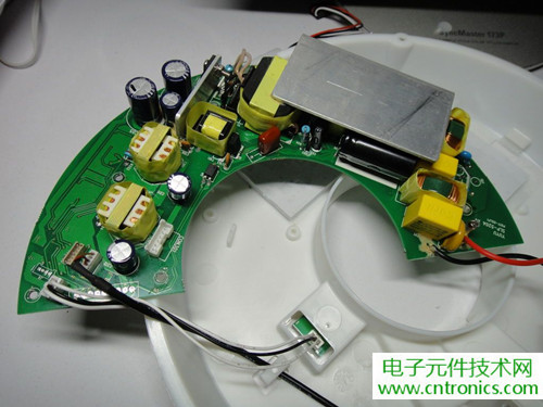 高端大氣上檔次！智能遙控調光LED吸頂燈拆解