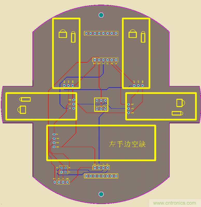 牛人力作！PCB版藍牙智能小車DIY