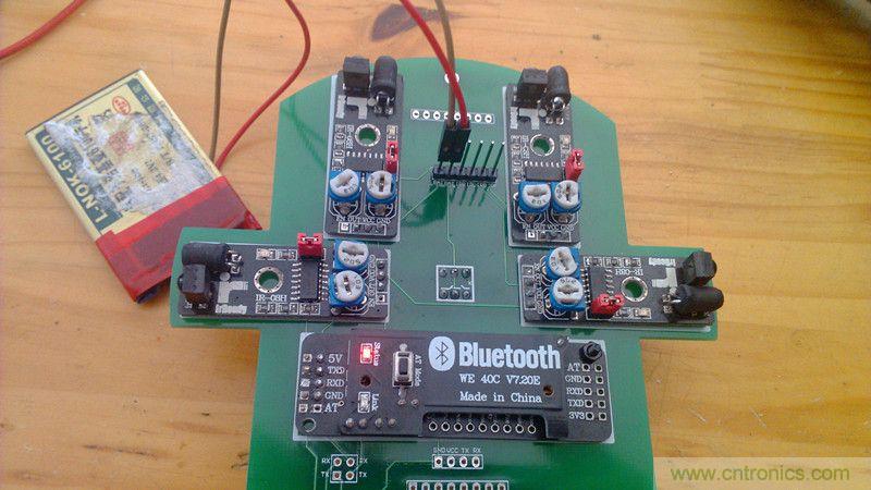 牛人力作！PCB版藍牙智能小車DIY