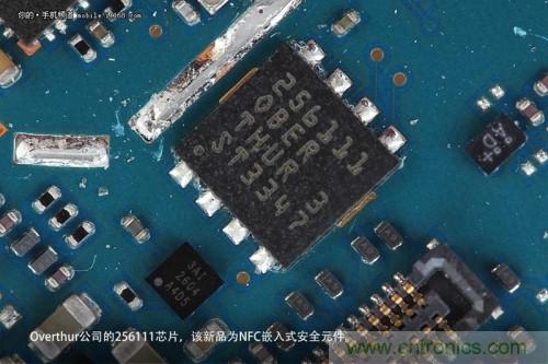 Overthur的256111芯片，是一顆NFC嵌入式安全元件