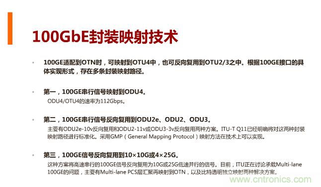 一張圖讓你遍知100G傳輸技術！