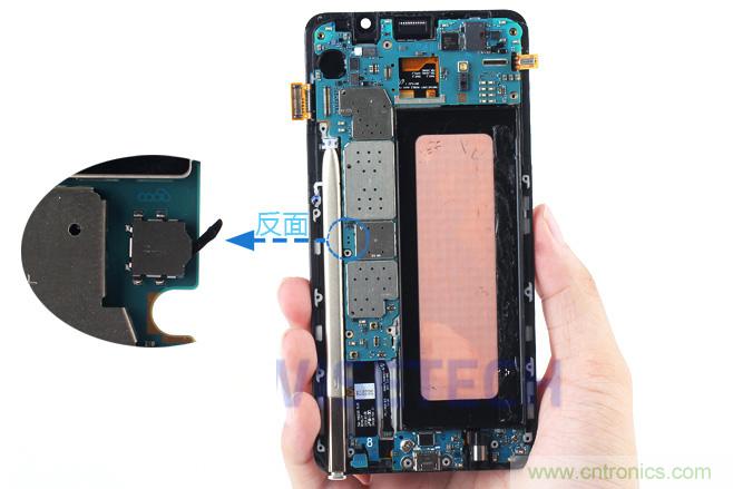 Galaxy Note5拆解，與S系列差距日漸模糊