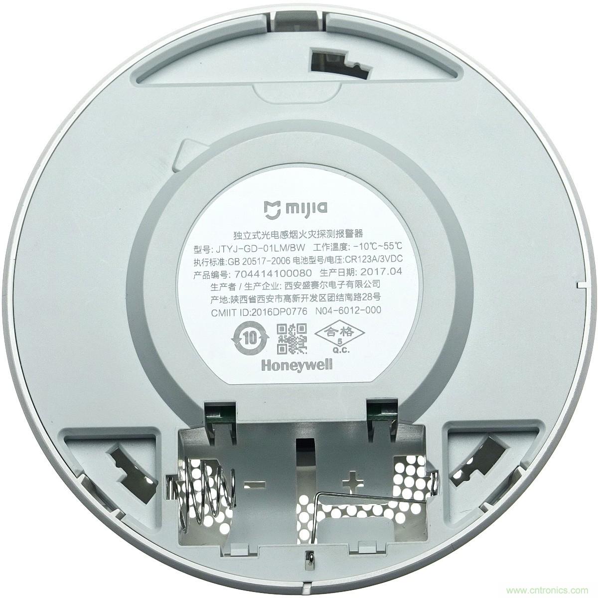小米煙霧報警器拆解：一顆電池可用五年是如何做到的？