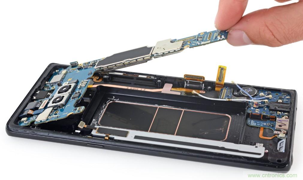 三星Note 8拆解，模塊化+分離式設計成趨勢？
