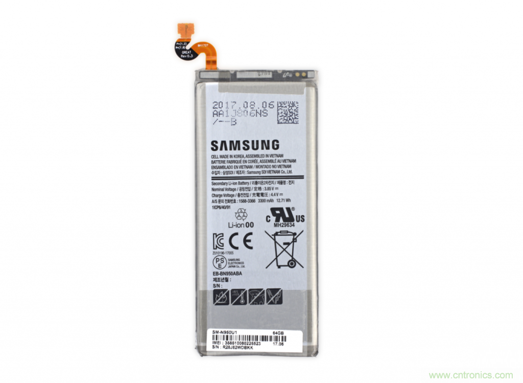 三星Note 8拆解，模塊化+分離式設計成趨勢？