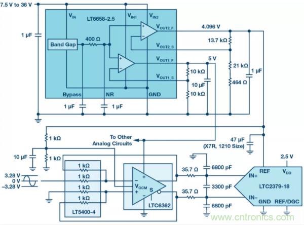 可驅動電流的高精度基準電壓源，它是這樣的……