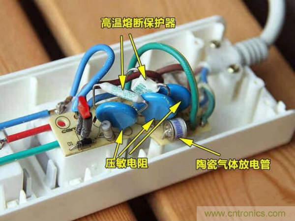 電源插座如何防雷？巧用壓敏電阻&陶瓷氣體放電管