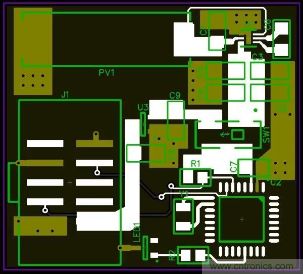 如何布局光伏電源的PCB？