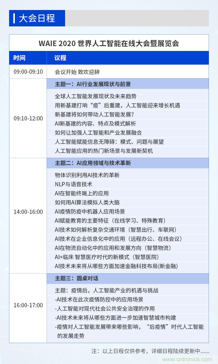燃AI引擎，WAIE 2020世界人工智能大會震撼來襲！