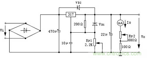 如何設計一個可調穩壓電源電路？