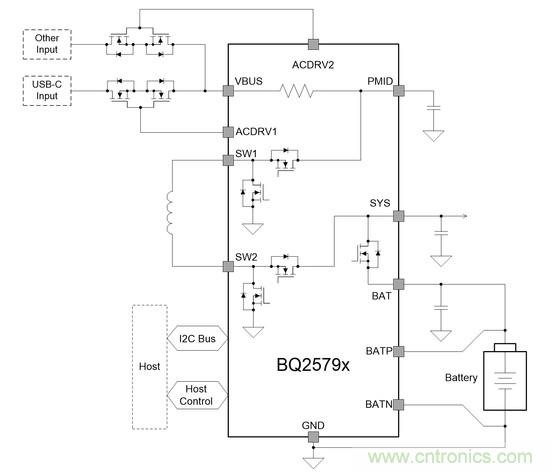 Buck-Boost集成電路提供更快的充電速度，更長的電池壽命
