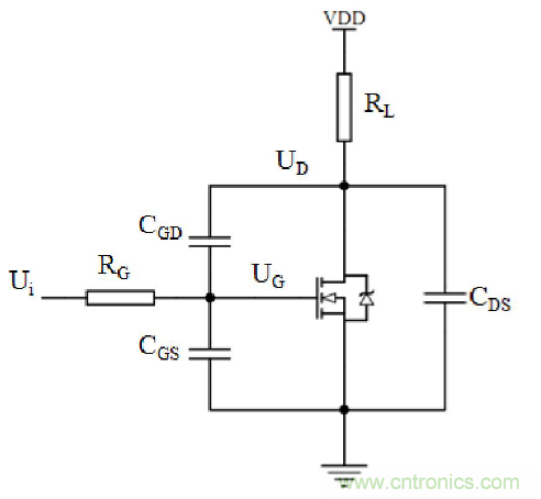 MOSFET的寄生電容是如何影響其開關速度的？