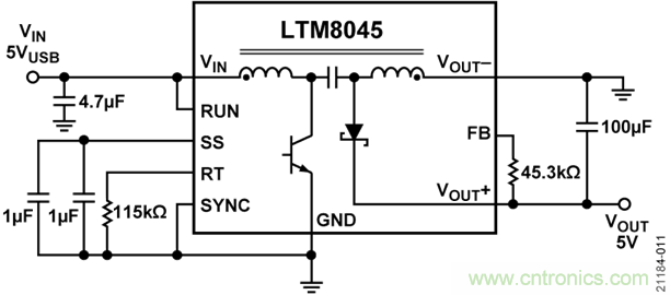 USB供電、915MHz ISM無線電頻段、具有過溫管理功能的1W功率放大器