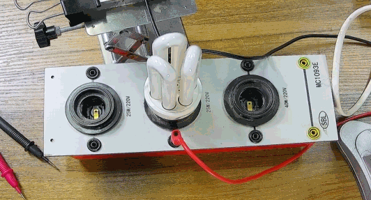 電燈泡內通有交流電，為什么看不到燈泡在閃爍？