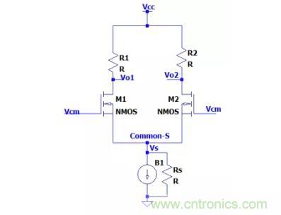 關于差分輸入電路和共模信號，差模信號關系的理解