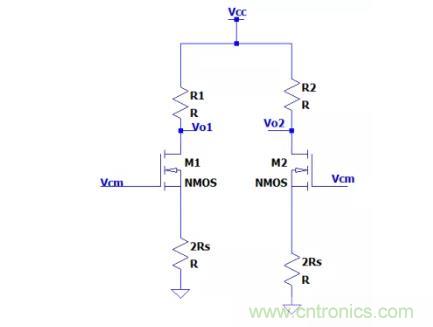 關于差分輸入電路和共模信號，差模信號關系的理解
