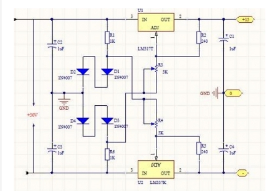 如何從正電壓電源獲得負電壓，正電壓轉負電壓的方法圖解