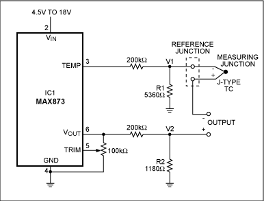如何利用電壓基準補償熱電偶冷端？