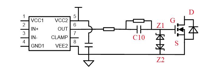 SiC MOSFET替代Si MOSFET,只有單電源正電壓時如何實現負壓？